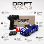 1:24 RC Ford Mustang Drift Racing Car