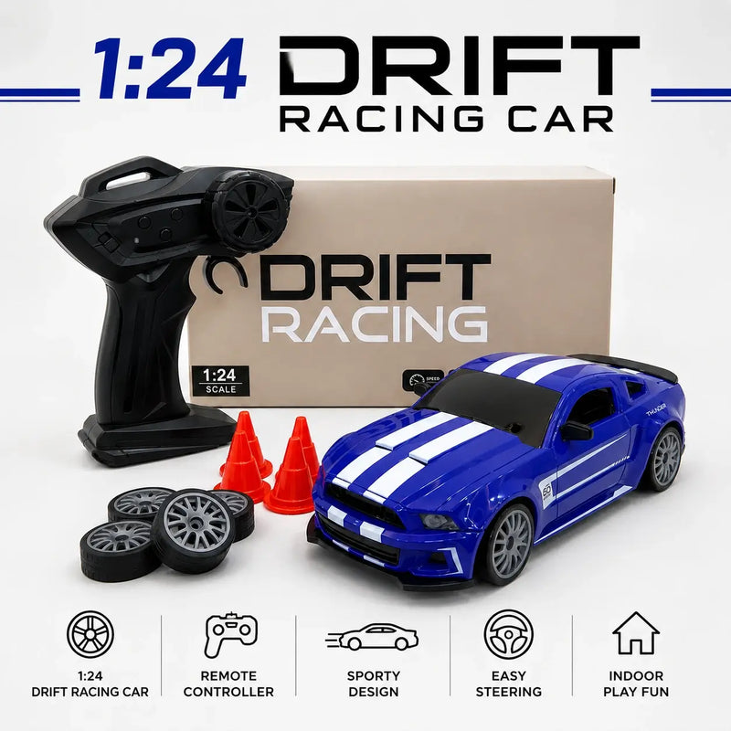 1:24 RC Ford Mustang Drift Racing Car