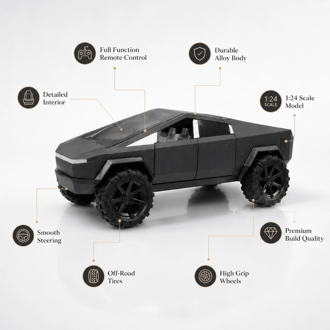 1:24 RC Off-Road Pickup Truck