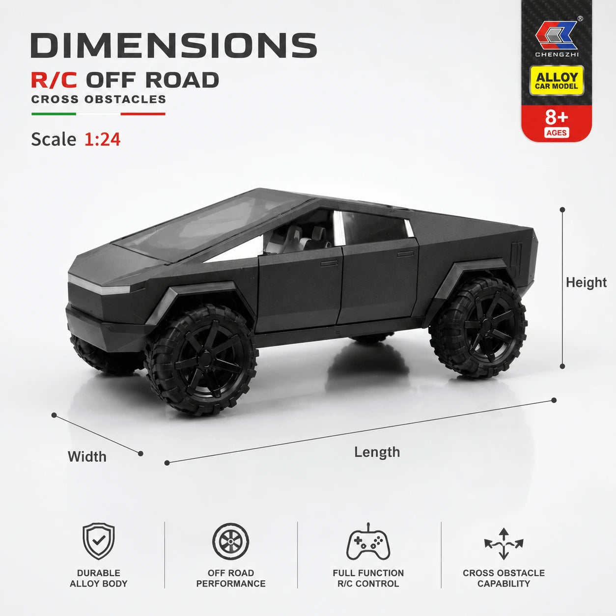 1:24 RC Off-Road Pickup Truck