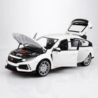 Honda Civic FK8 Die-Cast Metal Model Car