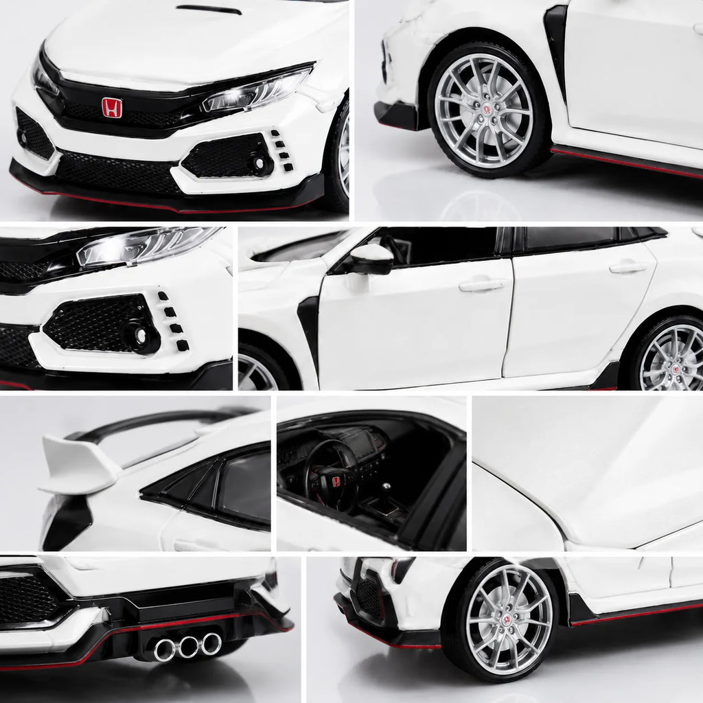 Honda Civic FK8 Die-Cast Metal Model Car