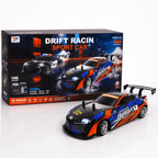 1:18 RC Drift Racing Sports Car with LED Lights & Smoke Effect