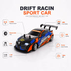 1:18 RC Drift Racing Sports Car with LED Lights & Smoke Effect