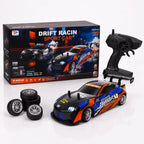 1:18 RC Drift Racing Sports Car with LED Lights & Smoke Effect