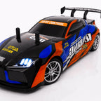 1:18 RC Drift Racing Sports Car with LED Lights & Smoke Effect