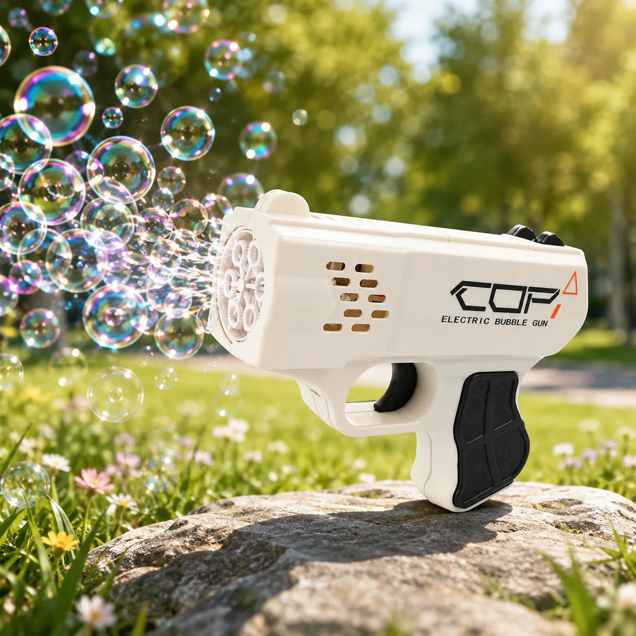 Rechargeable Electric Bubble Gun