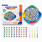 Rotating Electric Fishing Game for Kids