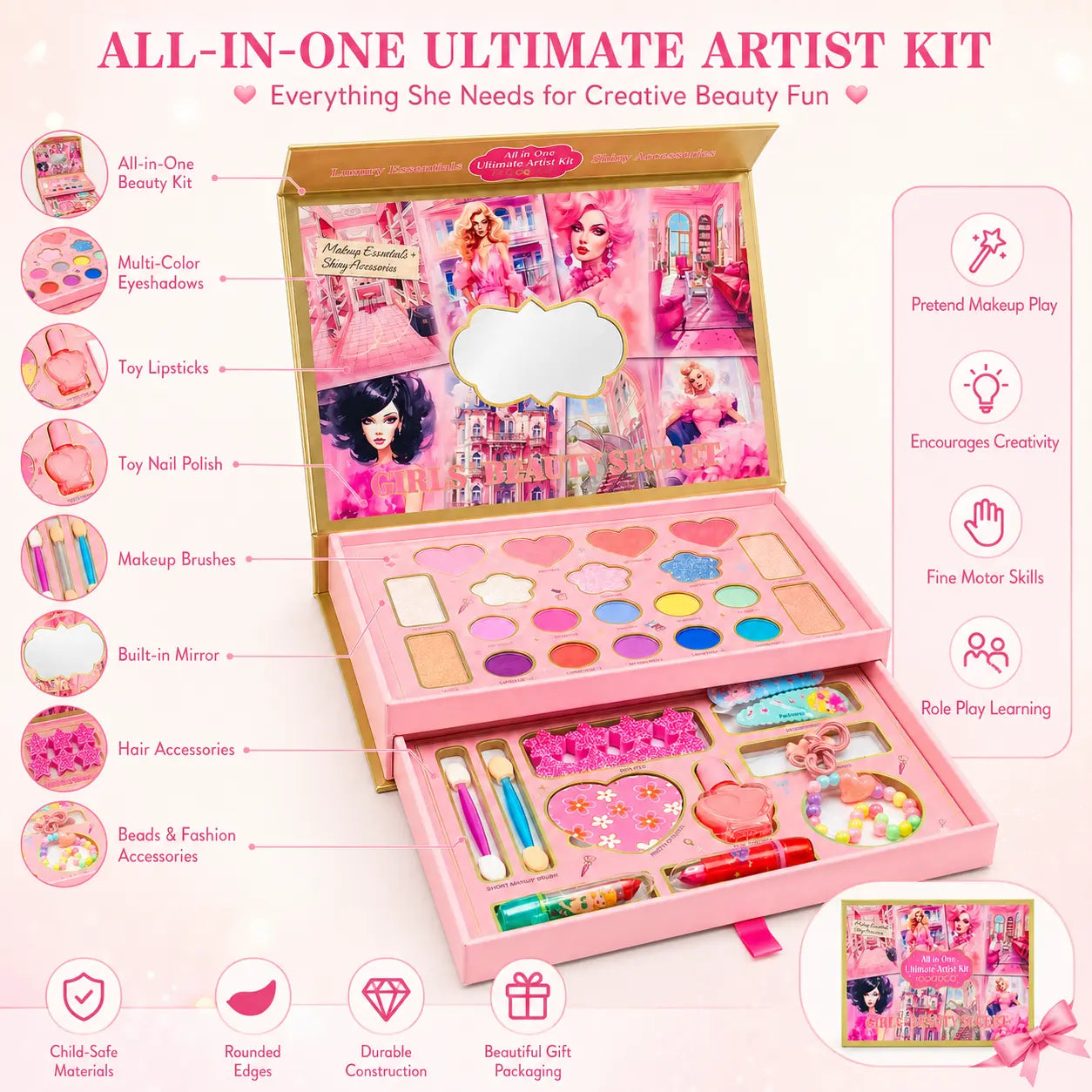 Girls Beauty Secret Ultimate Makeup Kit