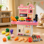 45-Piece Kitchen Set with Water Sink & Cooking Accessories