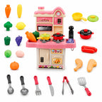 45-Piece Kitchen Set with Water Sink & Cooking Accessories
