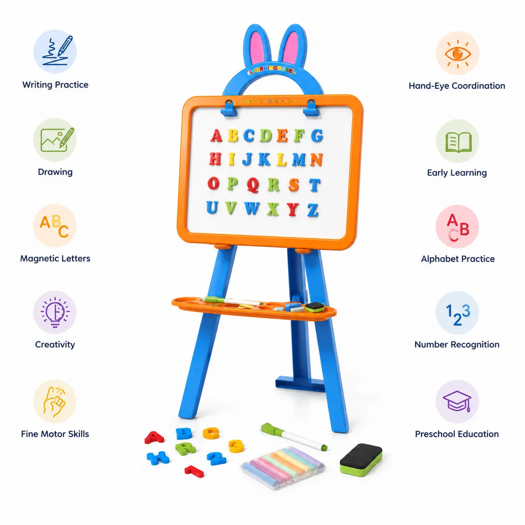 3-in-1 Kids Learning Easel