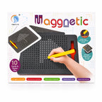 Kids Magnetic Drawing Board | Reusable Learning & Writing Board with Magnetic Pen & Eraser