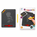 Kids Magnetic Drawing Board | Reusable Learning & Writing Board with Magnetic Pen & Eraser