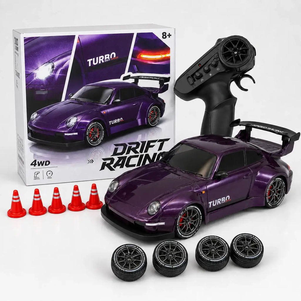 1:24 RC Porsche 911 Turbo Drift Racing Car