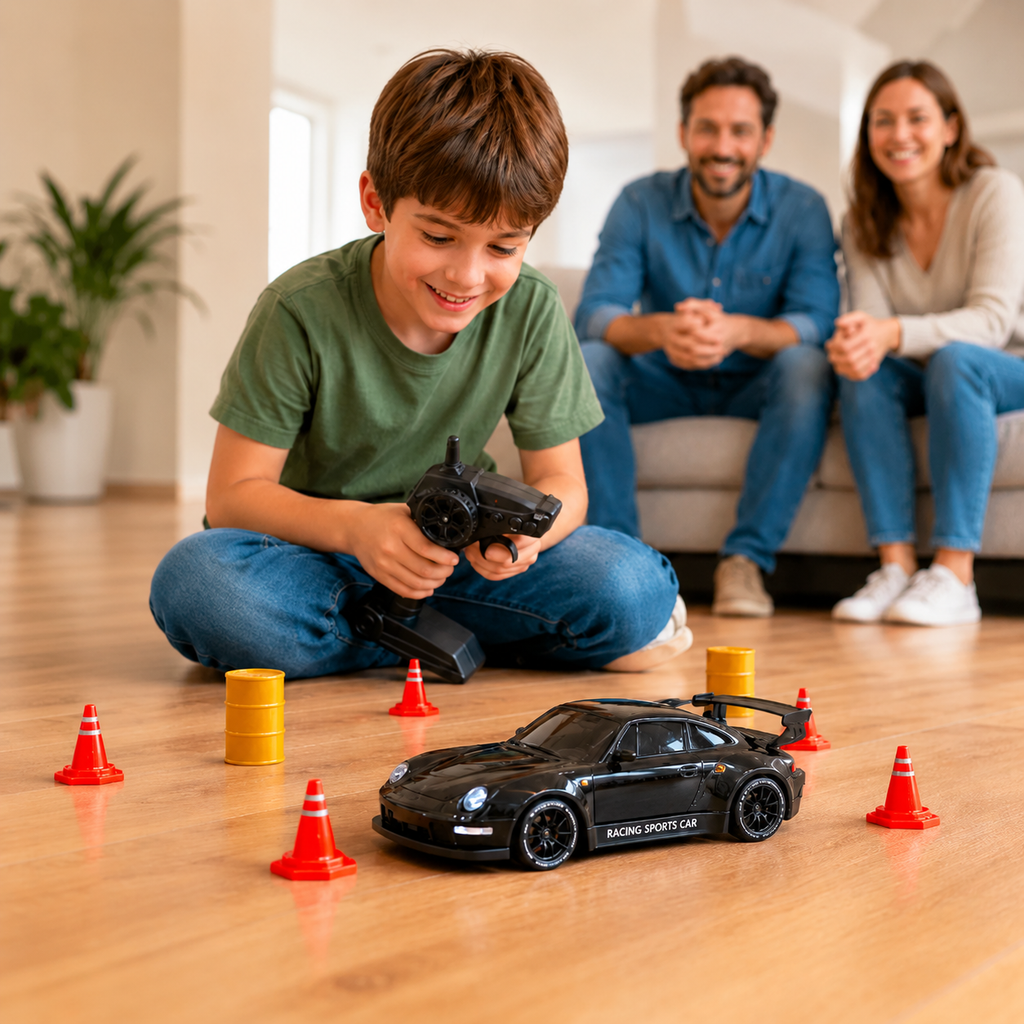 RC Mini Porsche 911 Sports Car