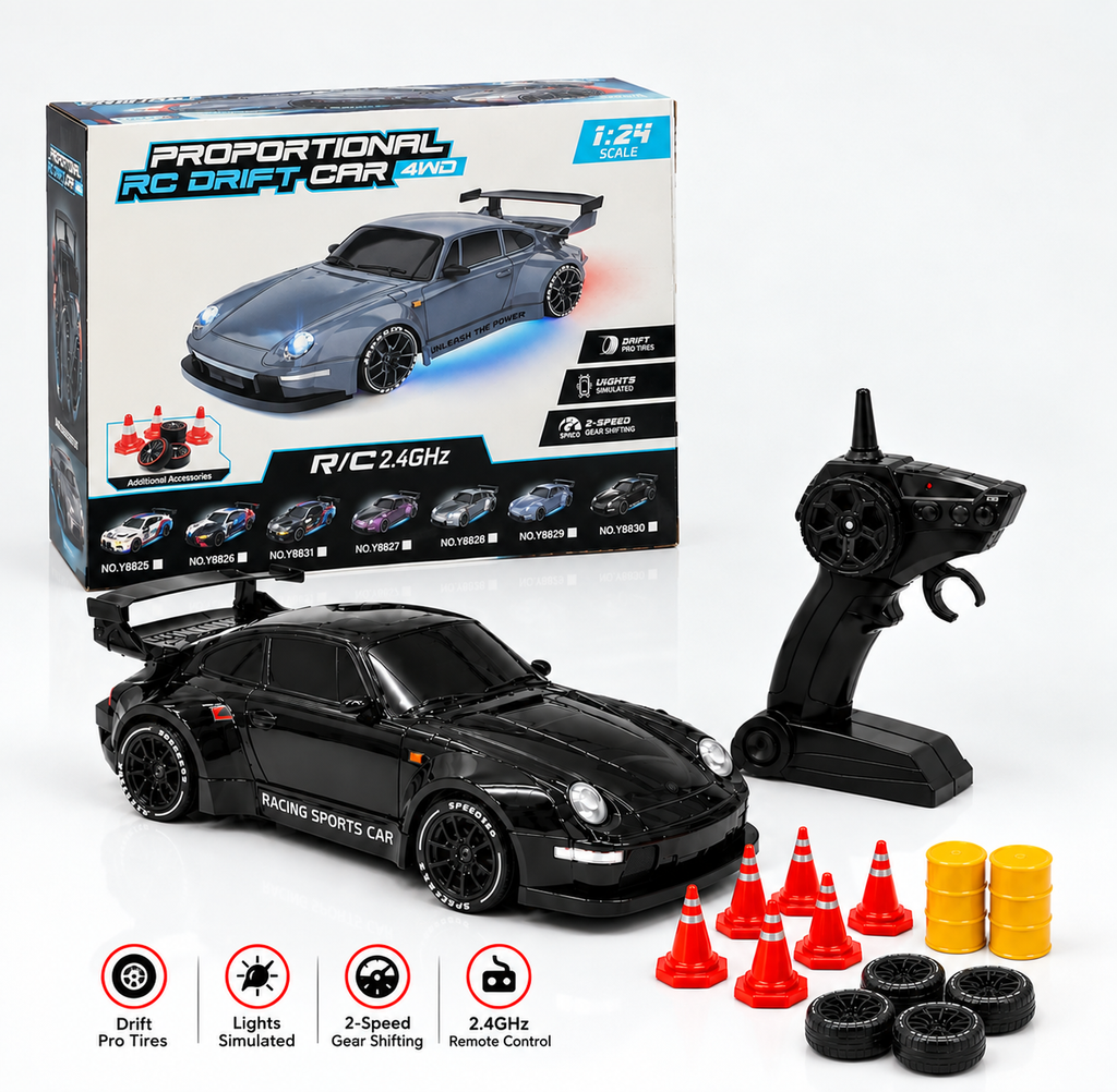 RC Mini Porsche 911 Sports Car