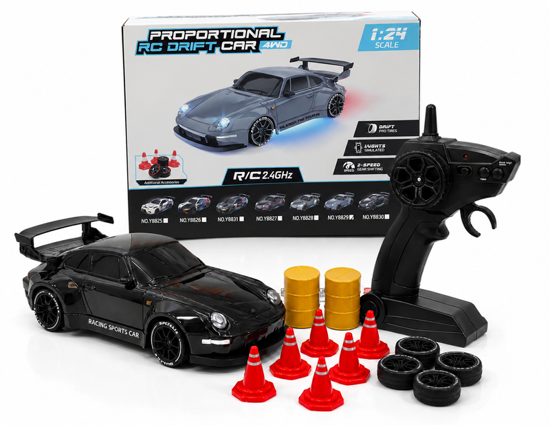 RC Mini Porsche 911 Sports Car