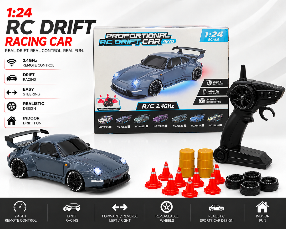 RC Mini Porsche 911 Sports Car