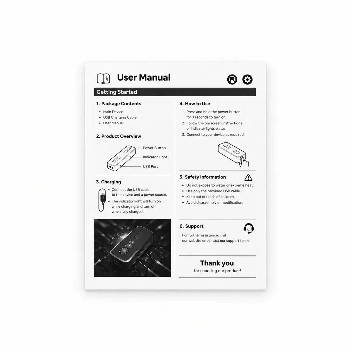 User manual
